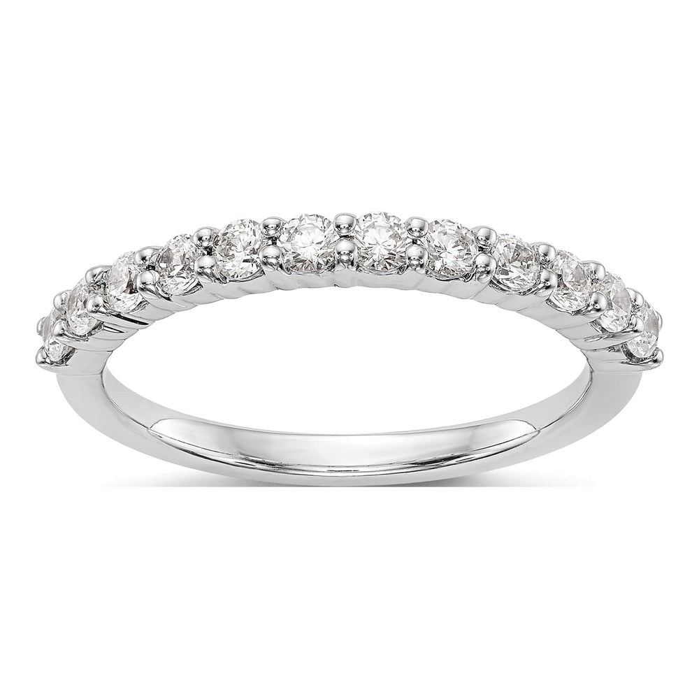 14K White Gold 5/8 ct tw Diamond Wedding Band