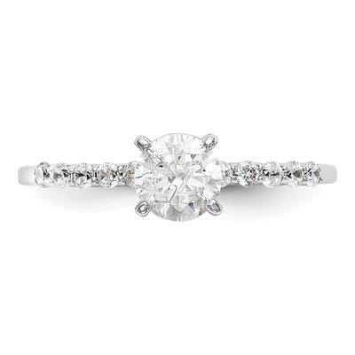 14K White Gold Diamond Engagement Engagement Ring Semi-Mount – view 5