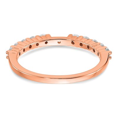 14K Rose Gold Diamond Engagement Engagement Ring Semi-Mount – view 6