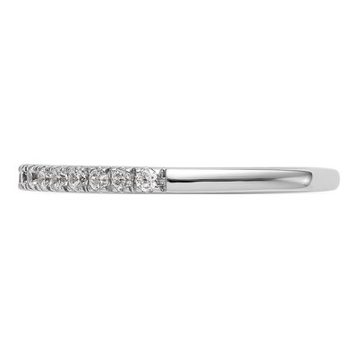 14K White Gold 3/8 ct tw Lab-Grown Diamond Wedding Band – view 3