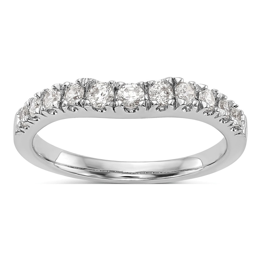14K White Gold 0.98 ct tw Diamond Wedding Ring