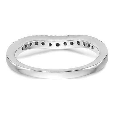 14K White Gold 1/3 ct tw Lab-Grown Diamond Wedding Band – view 7