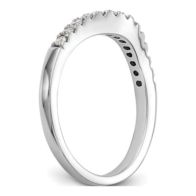 14K White Gold 1/3 ct tw Lab-Grown Diamond Wedding Band – view 8