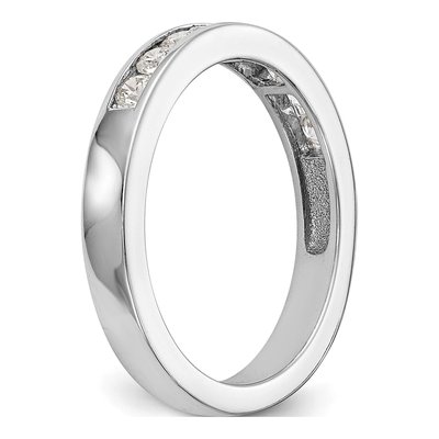 14K White Gold 1/2 ct tw Lab-Grown Diamond Wedding Band – view 7