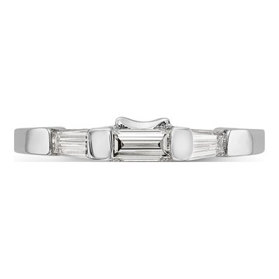 Platinum 0.4 ct tw Diamond Wedding Band – view 6