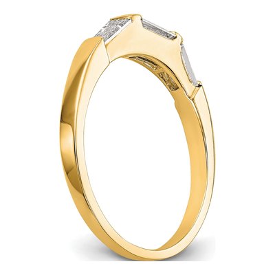 14K Yellow Gold 0.4 ct Diamond Wedding Band – view 6