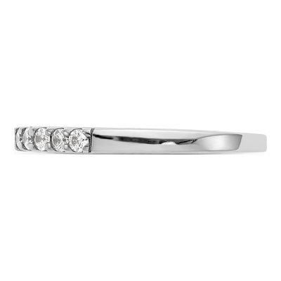 14K White Gold 1/3 ct tw Lab-Grown Diamond Wedding Band – view 5