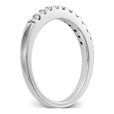 14K White Gold 1/3 ct tw Lab-Grown Diamond Wedding Band – view 8