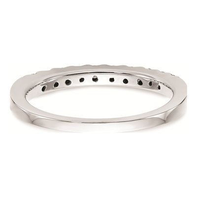 14K White Gold Diamond Wedding Band Mounting – view 6
