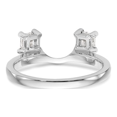 14K White Gold 0.34 ct tw Diamond Wrap Ring – view 6