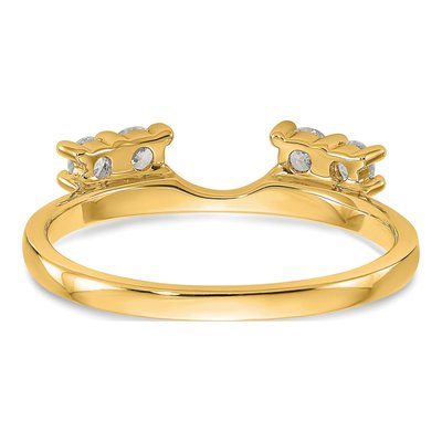 14K Yellow Gold 0.29 ct tw Diamond Wrap Ring – view 6