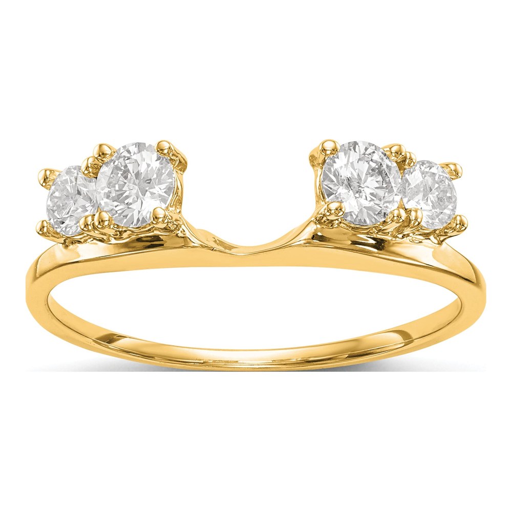 14K Yellow Gold Wrap Mounting