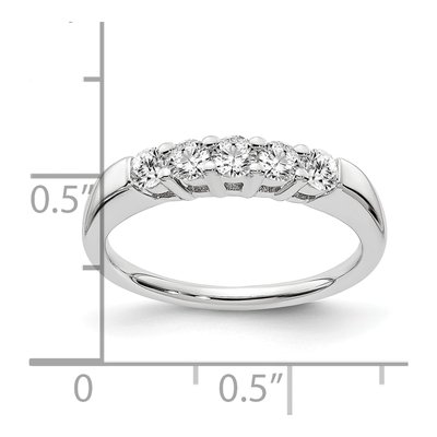 14K White Gold 1/2 ct tw Lab-Grown Diamond Fashion Ring – view 8