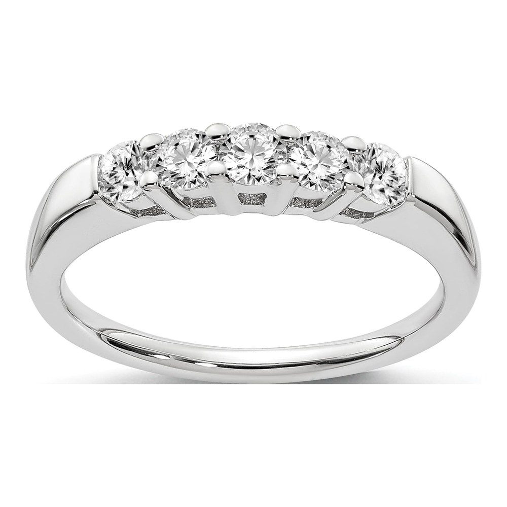 14K White Gold 1/2 ct tw Lab-Grown Diamond Fashion Ring