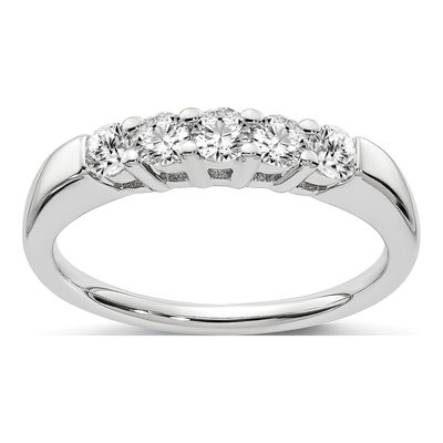 14K White Gold 1/2 ct tw Lab-Grown Diamond Fashion Ring