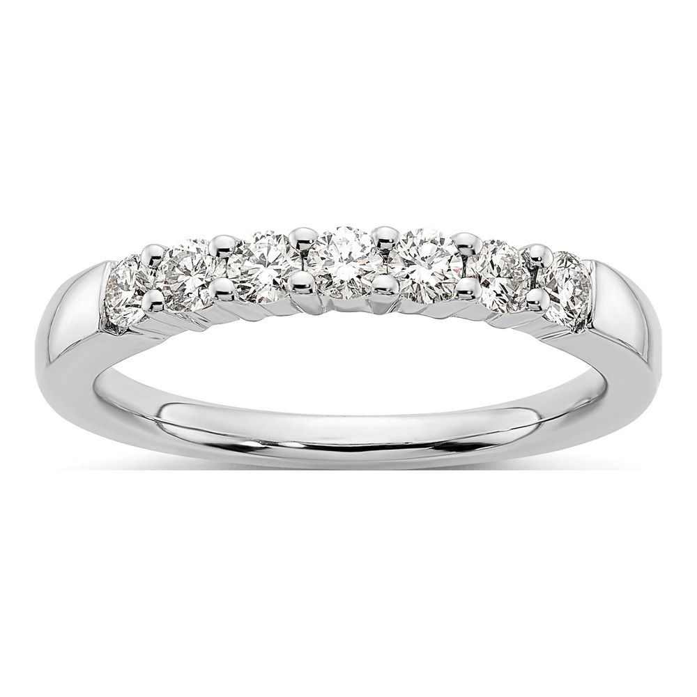 14k White Gold Lab Grown Diamond Fashion Band