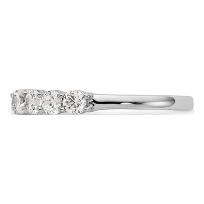 14K White Gold 1 ct tw Lab-Grown Diamond Wedding Band – view 5