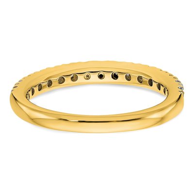 14K Yellow Gold 1/2 ct tw Lab-Grown Diamond Wedding Band – view 6