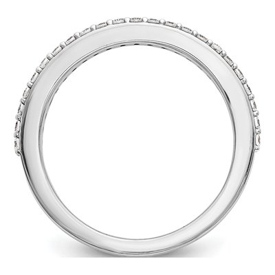 14K White Gold 1/4 ct tw Lab-Grown Diamond Wedding Band – view 3