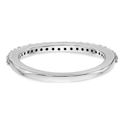14K White Gold 1/4 ct tw Lab-Grown Diamond Wedding Band – view 6