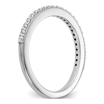 14K White Gold 1/4 ct tw Lab-Grown Diamond Wedding Band – view 7