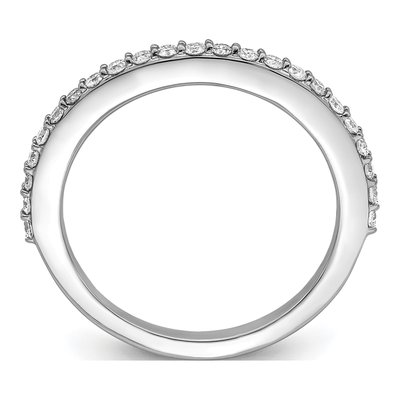 14K White Gold 1/3 ct tw Lab-Grown Diamond Wedding Band – view 3
