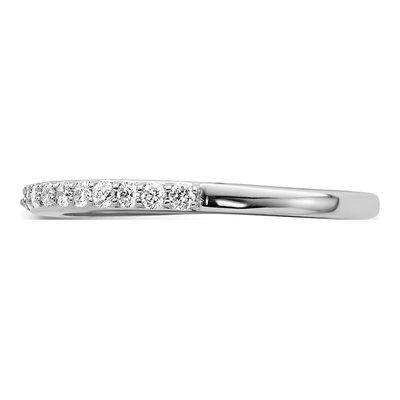 14K White Gold 1/3 ct tw Lab-Grown Diamond Wedding Band – view 4