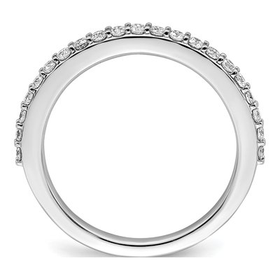 14K White Gold 3/8 ct tw Lab-Grown Diamond Wedding Band – view 4
