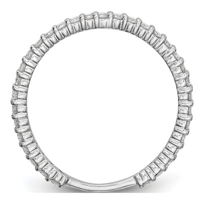 14K White Gold 3/8 ct tw Lab-Grown Diamond Wedding Band – view 3