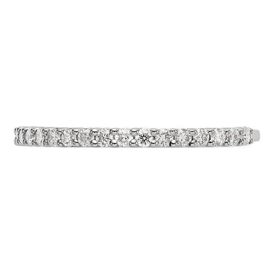 14K White Gold 3/8 ct tw Lab-Grown Diamond Wedding Band – view 4
