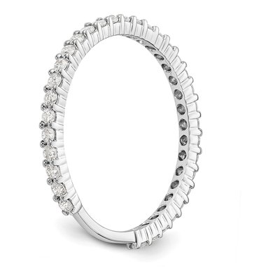 14K White Gold 3/8 ct tw Lab-Grown Diamond Wedding Band – view 7