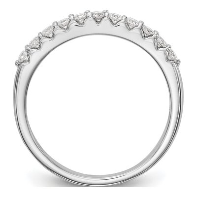 14K White Gold 1/3 ct tw Lab-Grown Diamond Wedding Band – view 3