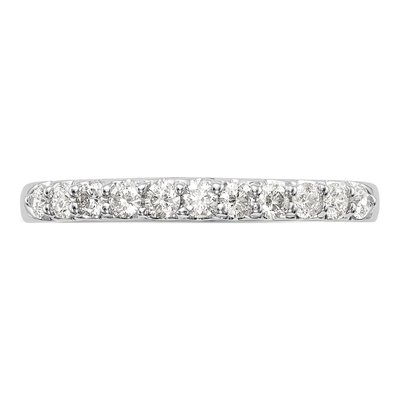 14K White Gold 1/3 ct tw Lab-Grown Diamond Wedding Band – view 6