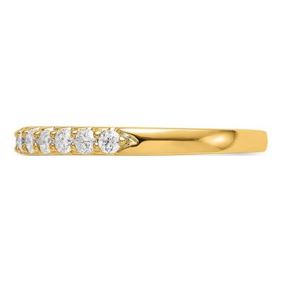 14K Yellow Gold 1/3 ct tw Lab-Grown Diamond Wedding Band – view 3