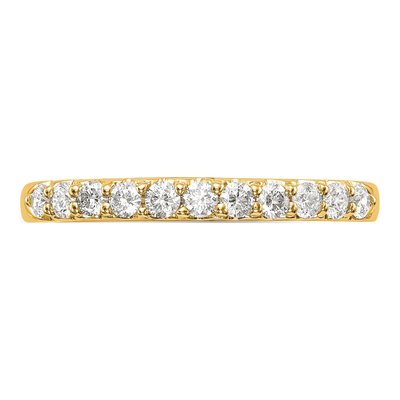 14K Yellow Gold 1/3 ct tw Lab-Grown Diamond Wedding Band – view 5