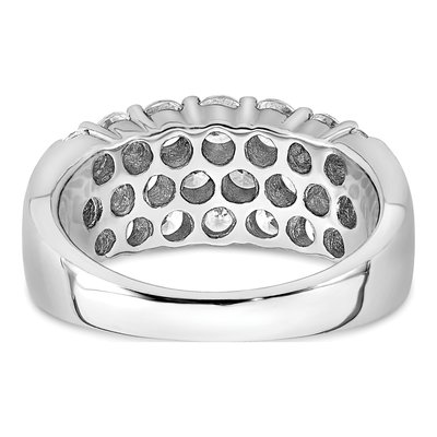 14K White Gold 2 1/2 ct tw Lab-Grown Diamond Fashion Ring – view 7