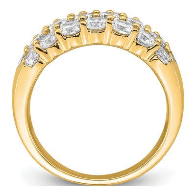 14K Yellow Gold 2 1/2 ct tw Lab-Grown Diamond Fashion Ring – view 2