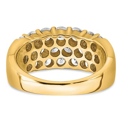 14K Yellow Gold 2 1/2 ct tw Lab-Grown Diamond Fashion Ring – view 6