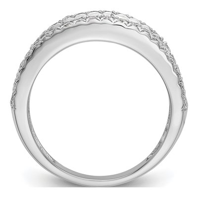 14K White Gold 1 1/2 ct tw Lab-Grown Diamond Fashion Ring – view 4
