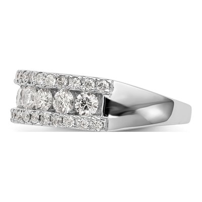 14K White Gold 1 1/2 ct tw Lab-Grown Diamond Fashion Ring – view 5