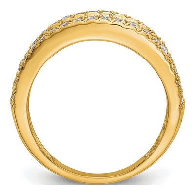 14K Yellow Gold 1 1/2 ct tw Lab-Grown Diamond Fashion Ring – view 4
