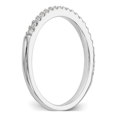 14K White Gold 1/6 ct tw Diamond Wedding Band – view 8