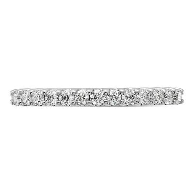 14K White Gold 1/4 ct tw Lab-Grown Diamond Wedding Band – view 5