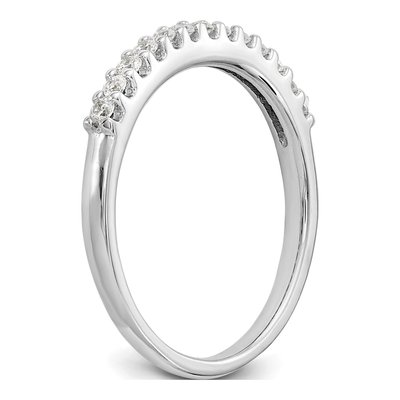 14K White Gold 1/4 ct tw Lab-Grown Diamond Wedding Band – view 7