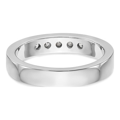 14K White Gold 0.29 ct tw Lab-Grown Diamond Wedding Band – view 5
