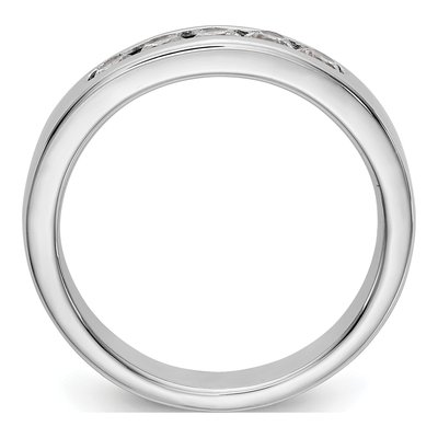 14K White Gold 0.45 ct tw Lab-Grown Diamond Channel Wedding Band – view 2