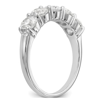14K White Gold 1 7/8 ct tw Lab-Grown Diamond 5-Stone Ring – view 7