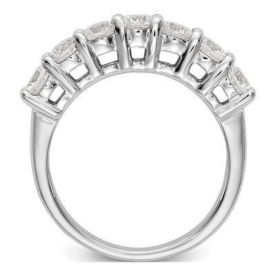 14K White Gold 3/4 ct tw Lab-Grown Diamond Wedding Band – view 3