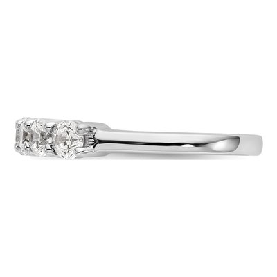 14K White Gold 3/4 ct tw Lab-Grown Diamond Wedding Band – view 4