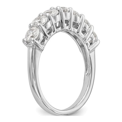 14K White Gold 3/4 ct tw Lab-Grown Diamond Wedding Band – view 7